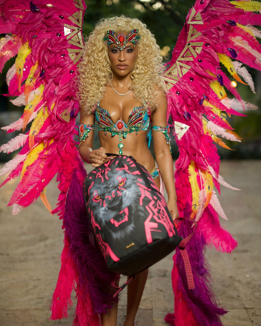 A.I. AFRICAN INTELLIGENCE PRIDE AND POWER BACKPACK - SANDFLOWER COLLAB | Sprayground Savings