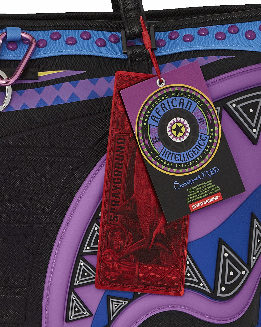 A.I. 12 - SANDFLOWER COLLAB BROOKLYN & BEYOND TOTE | Sprayground Limited Offer