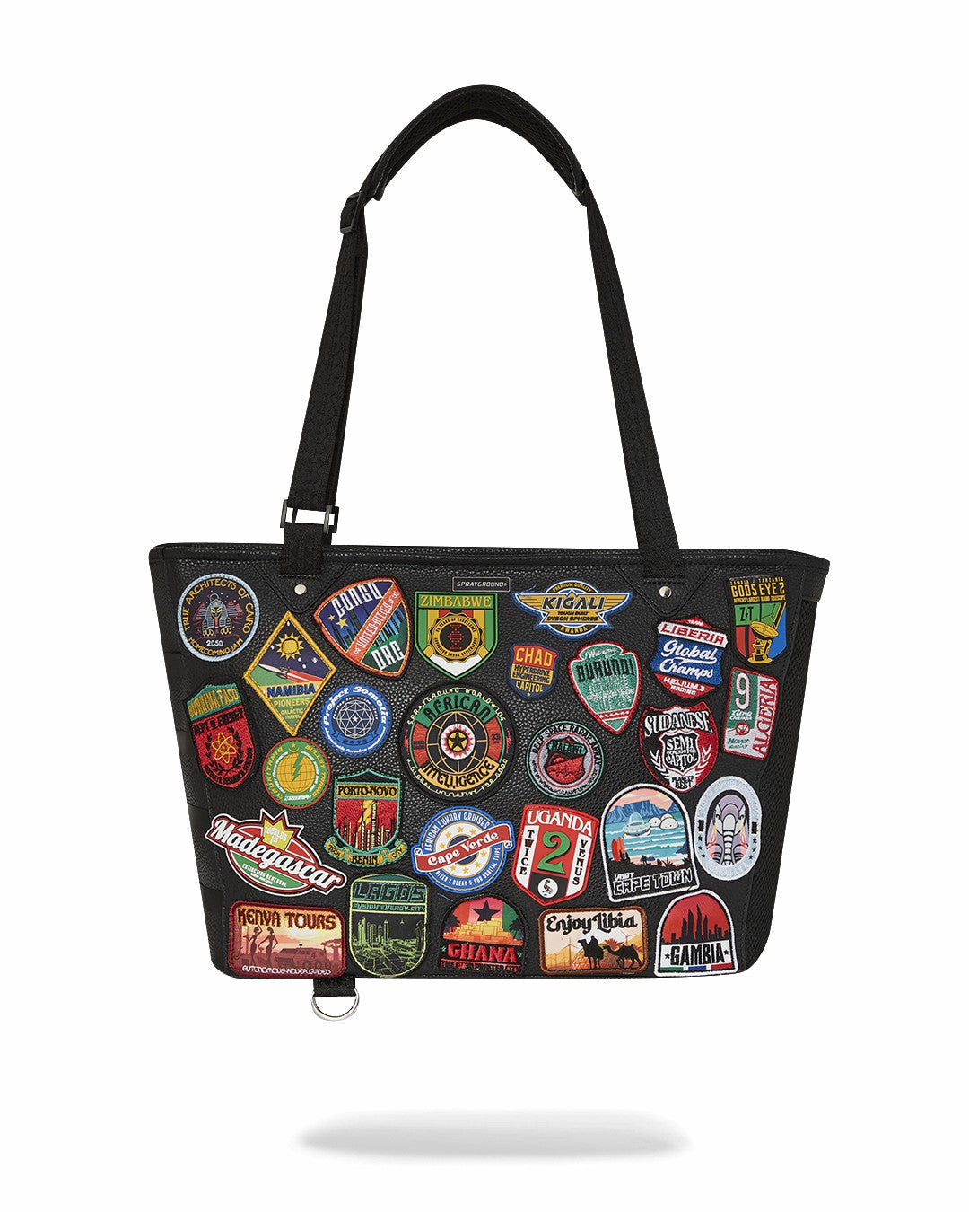 A.I. THE 54 (PATCHES OF AFRICA) CARGO TOTE | Sprayground Savings