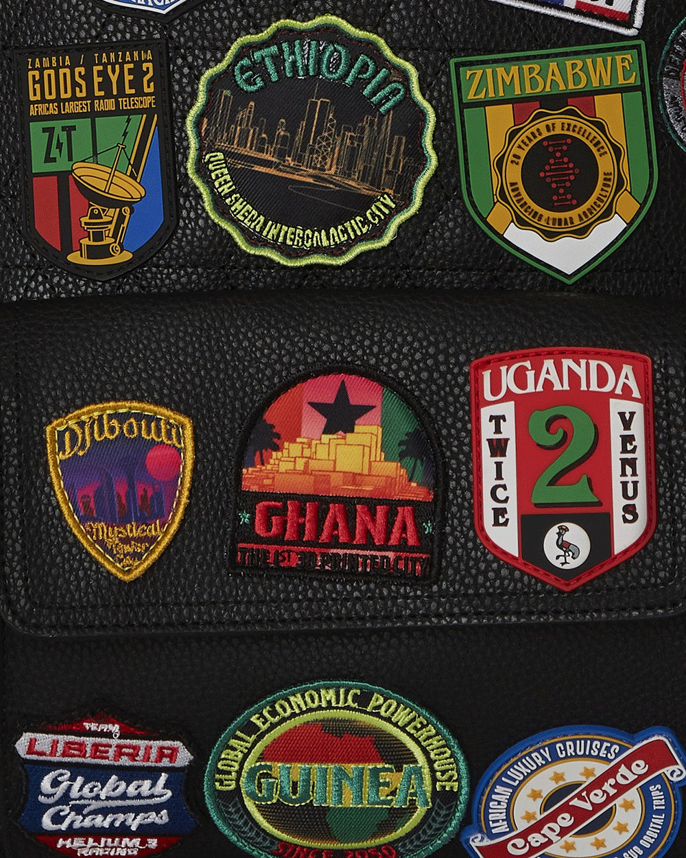 A.I. THE 54 (PATCHES OF AFRICA) CARGO BACKPACK | Sprayground Discounted