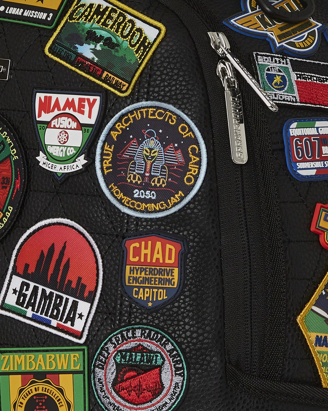 A.I. THE 54 (PATCHES OF AFRICA) CARGO BACKPACK | Sprayground Discounted