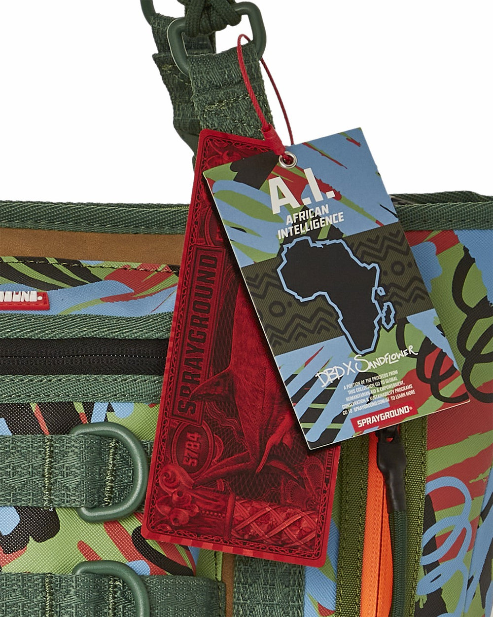 A.I. SPECIAL OPS CARGO TOTE | Sprayground Value Deal