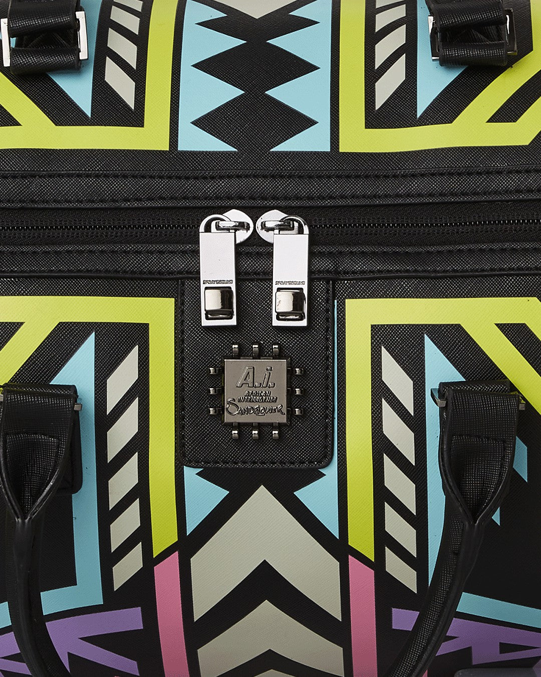 A.I. PATH TO THE FUTURE III DUFFLE - SANDFLOWER COLLAB (GLOW IN THE DA | Sprayground On Sale