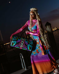 A.I. PATH TO THE FUTURE III DUFFLE - SANDFLOWER COLLAB (GLOW IN THE DA | Sprayground On Sale