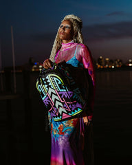 A.I. PATH TO THE FUTURE III BACKPACK - SANDFLOWER COLLAB (GLOW IN THE | Sprayground Sale