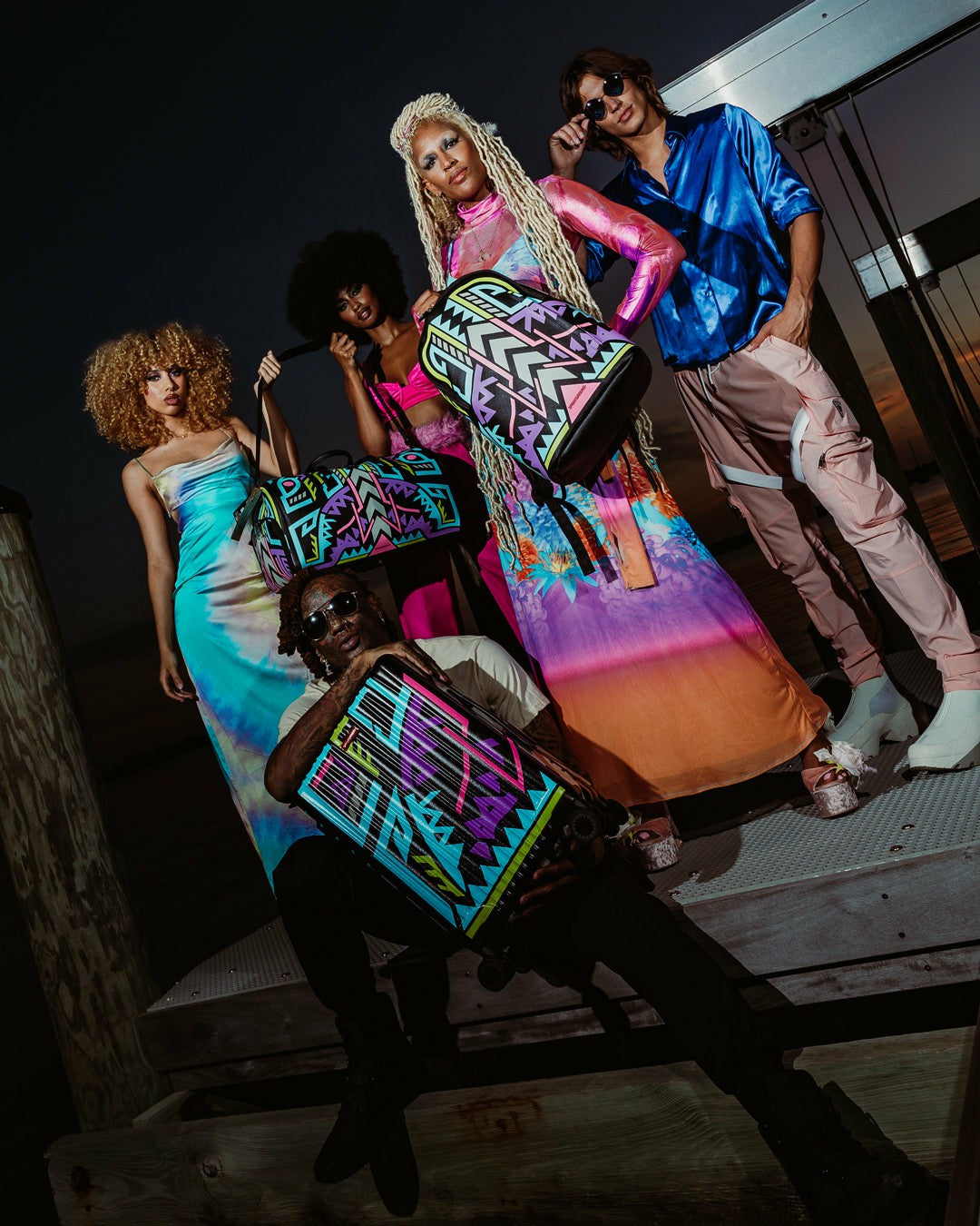 A.I. PATH TO THE FUTURE III BACKPACK - SANDFLOWER COLLAB (GLOW IN THE | Sprayground Sale