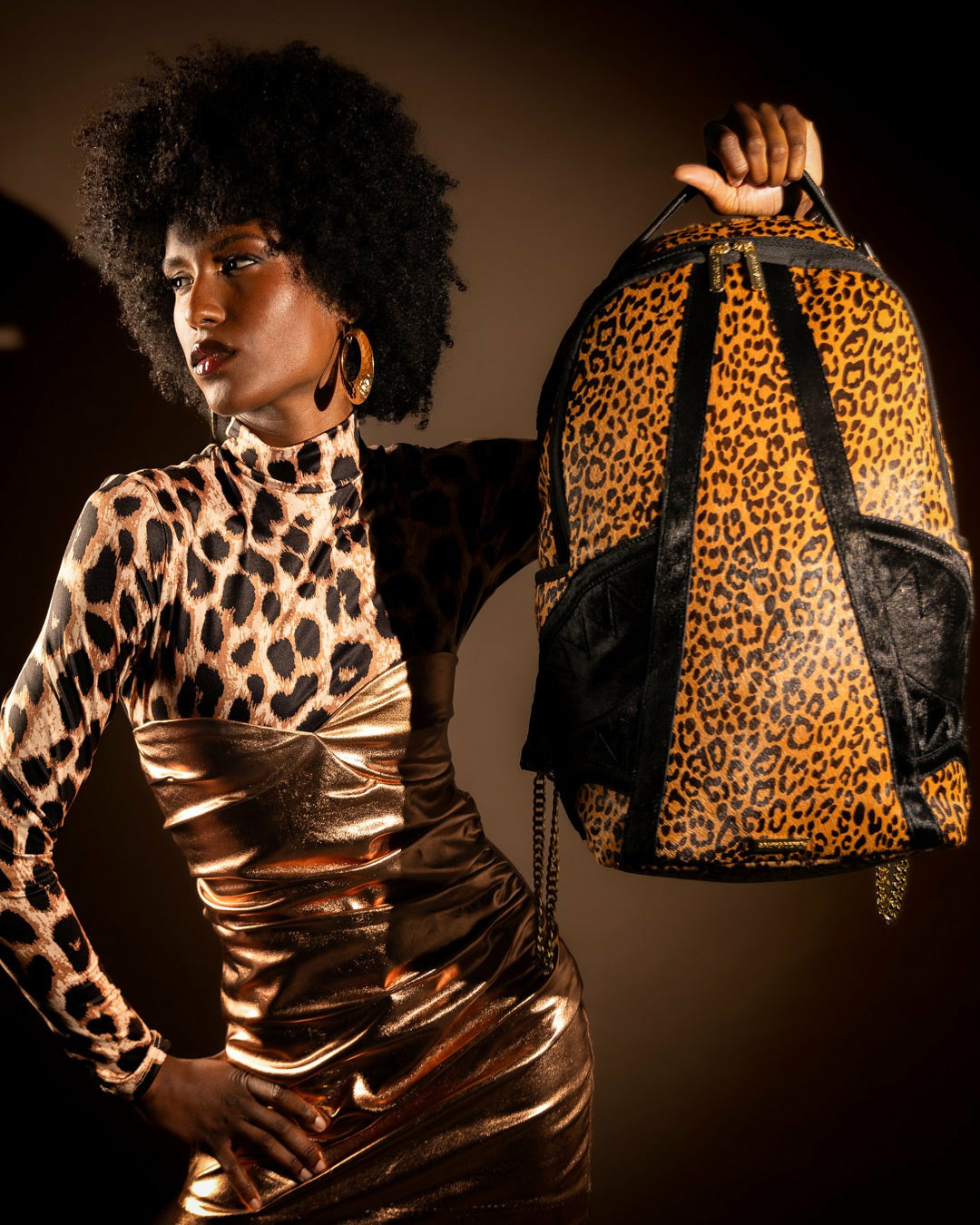 AFRICAN INTELLIGENCE 9 COURAGE LIVES ON BACKPACK - SANDFLOWER COLLAB | Sprayground Outlets