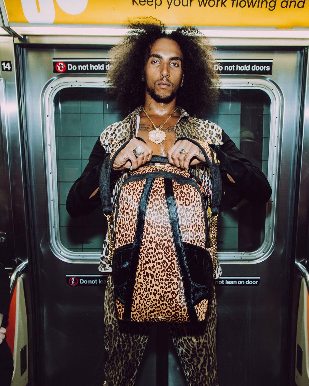 AFRICAN INTELLIGENCE 9 COURAGE LIVES ON BACKPACK - SANDFLOWER COLLAB | Sprayground Outlets