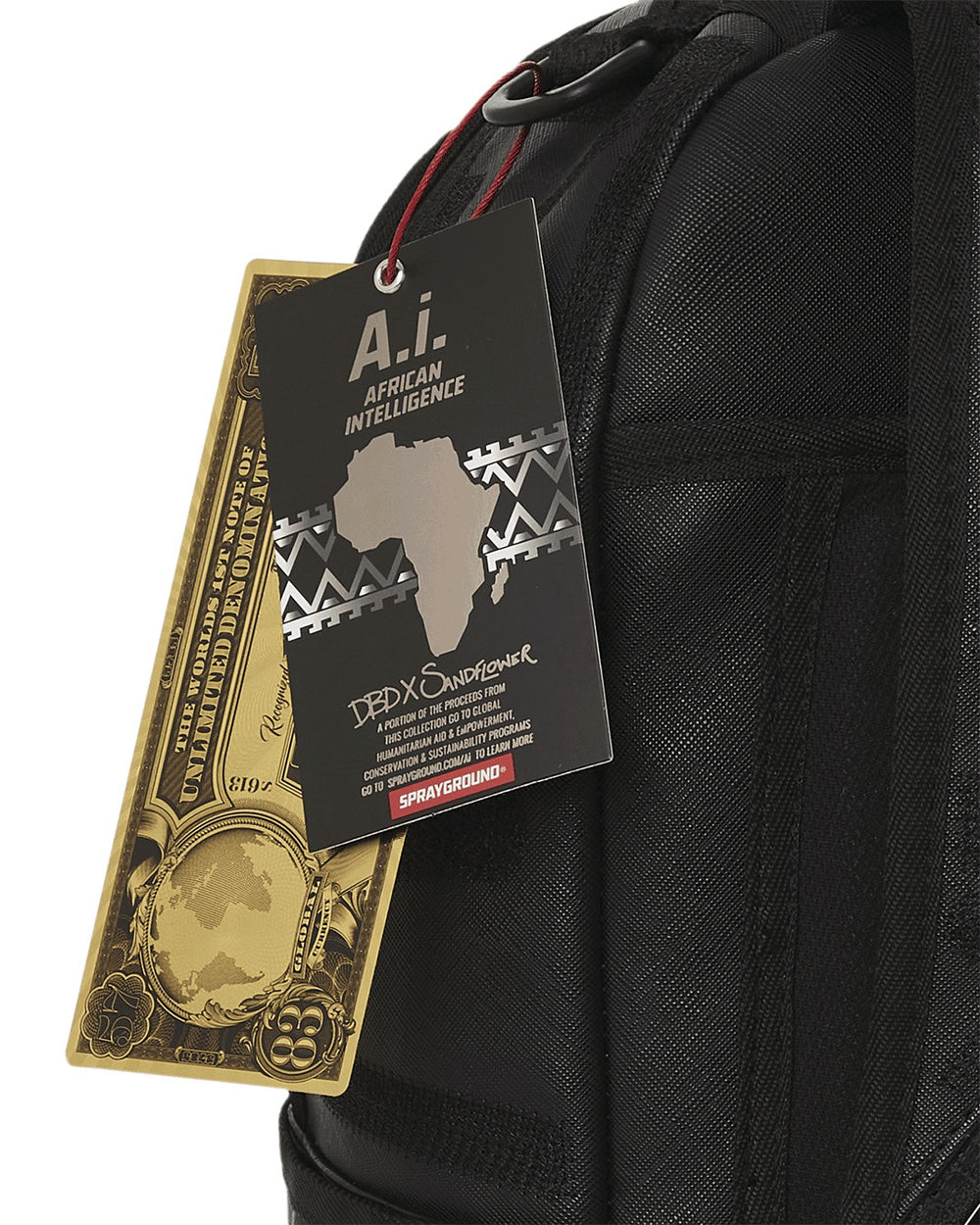 AFRICAN INTELLIGENCE 9 APEX GENIUS BACKPACK - SANDFLOWER COLLAB | Sprayground Bargain