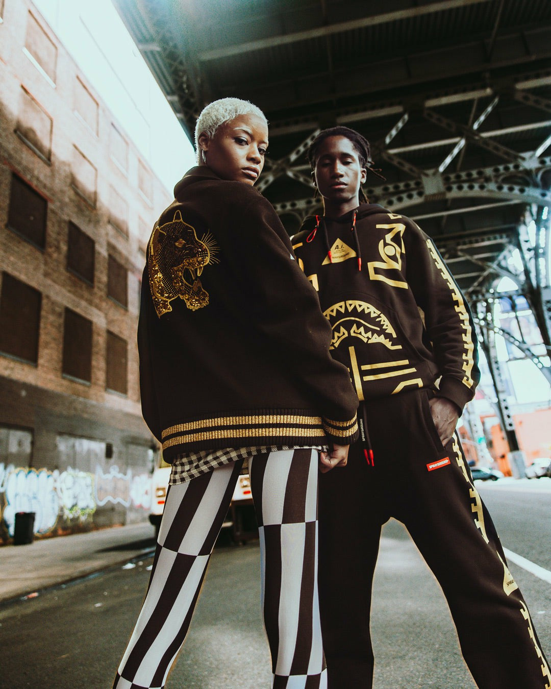A.I.9 AFRICAN INTELLIGENCE PATH TO THE FUTURE II - SANDFLOWER COLLAB H | Sprayground Exclusive Deal