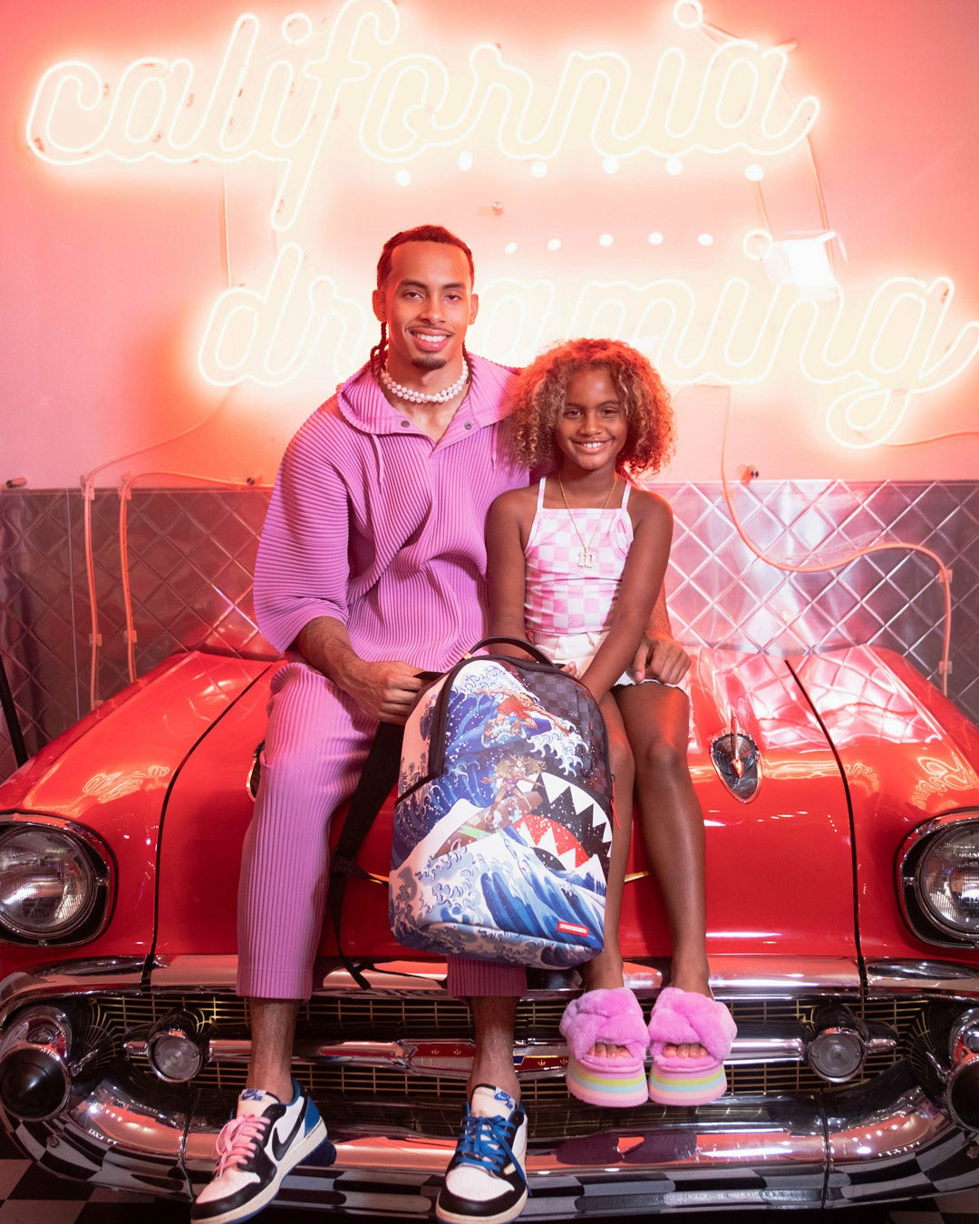 AMARI BAILEY & SISTER SURFRIDER COLLAB BACKPACK (DLXV) | Sprayground Limited Offer
