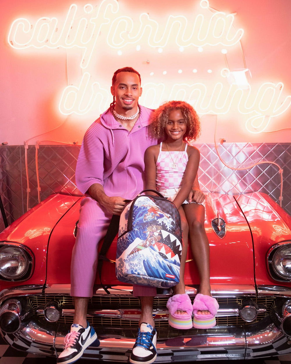 AMARI BAILEY & SISTER SURFRIDER COLLAB BACKPACK (DLXV) | Sprayground Limited Offer