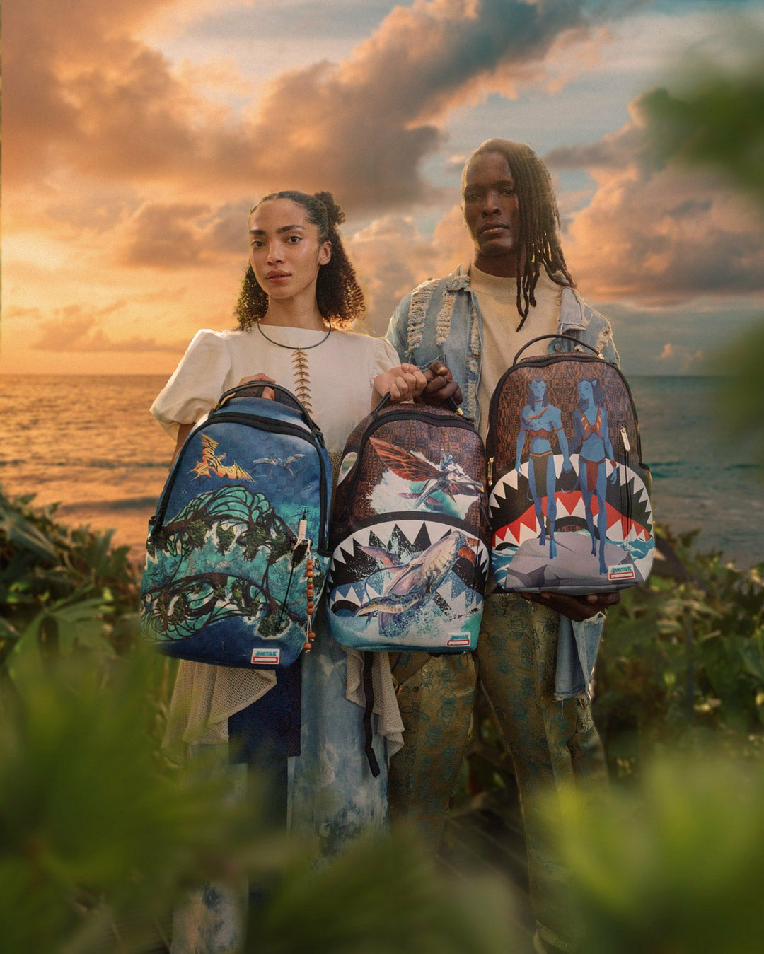 JAKE AND NEYTIRI SHARKS IN PANDORA | Sprayground Discounted