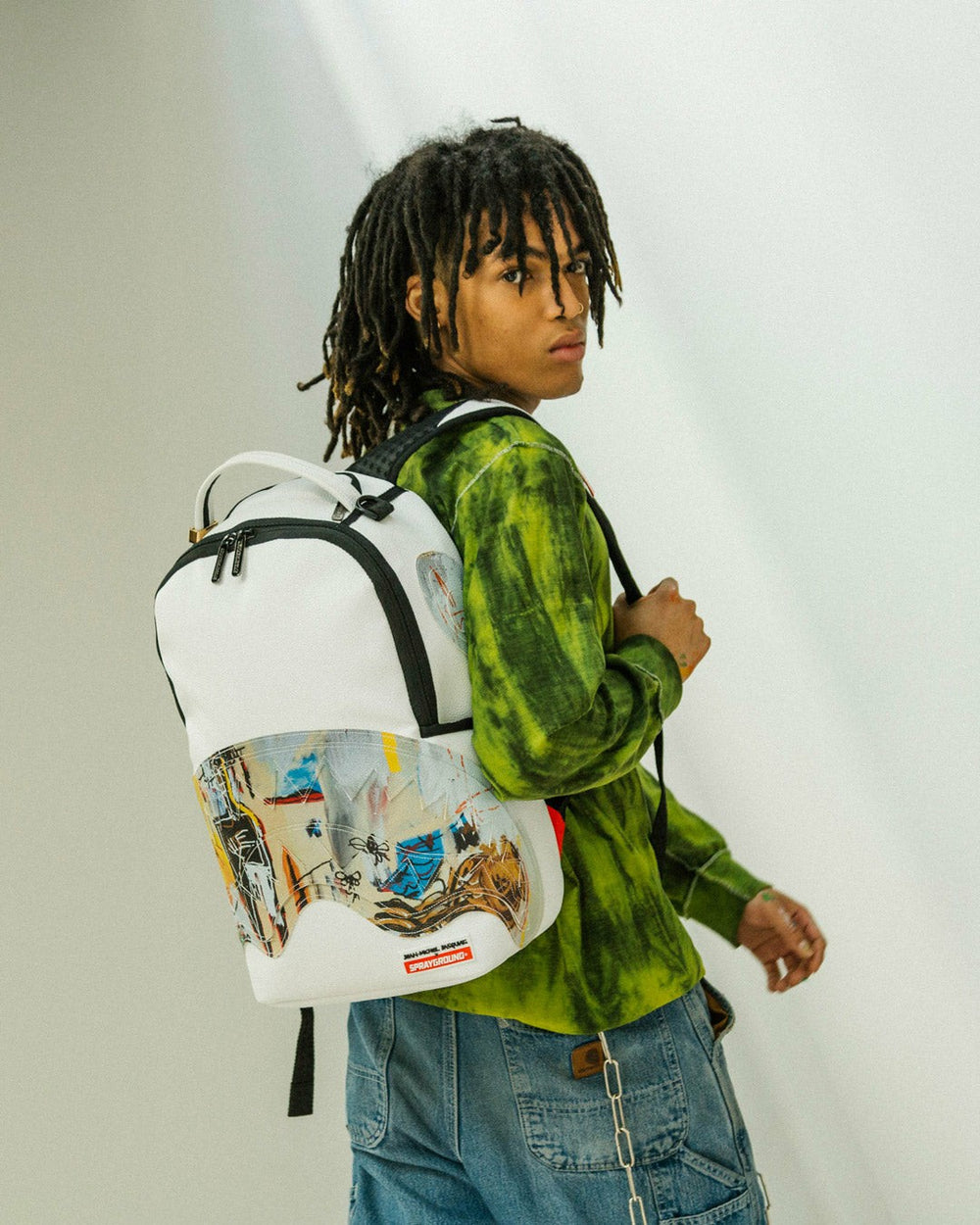 OFFICIAL BASQUIAT ACQUE PERICOLOSE 1981 BACKPACK (DLXV) | Sprayground On Sale