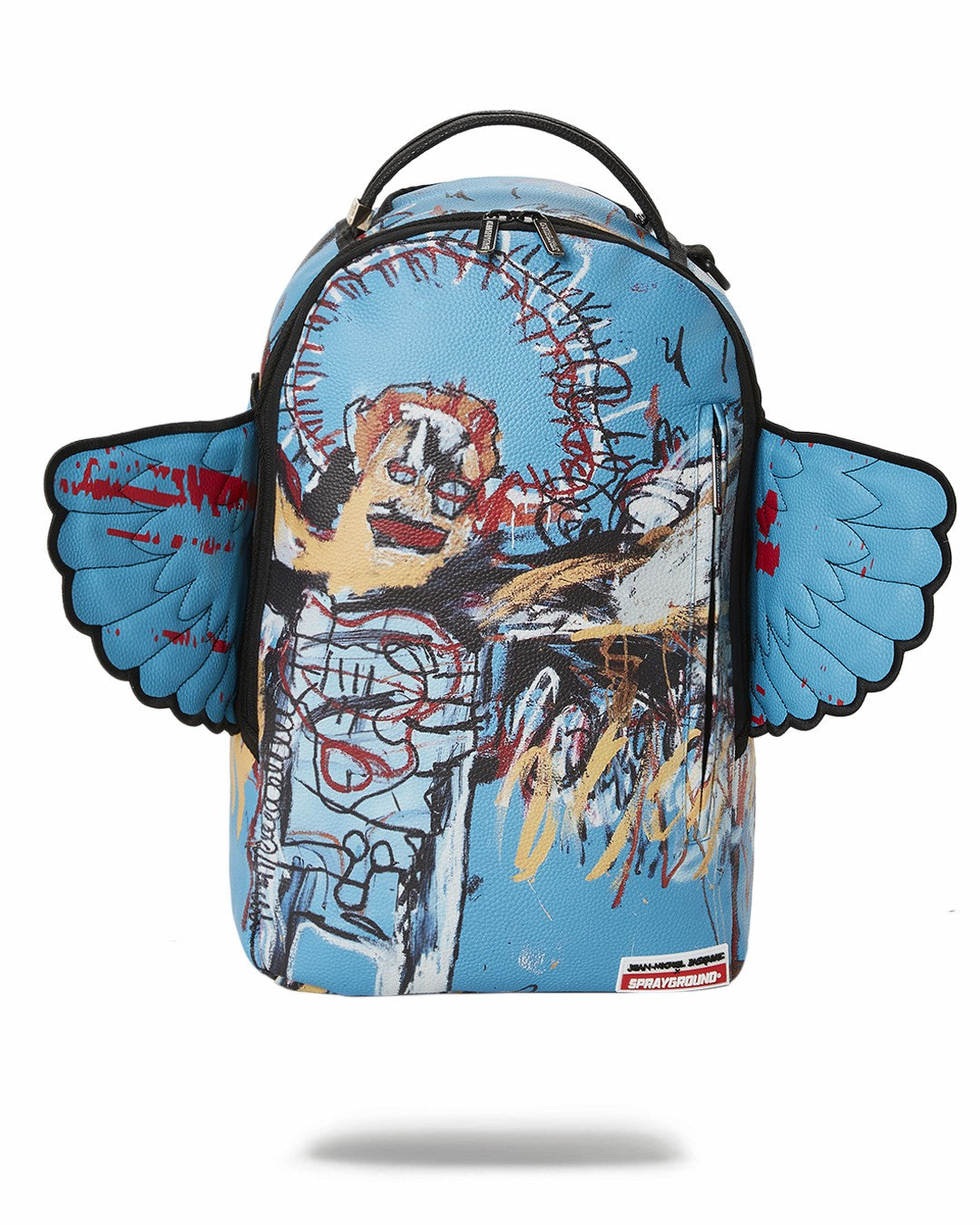 OFFICIAL BASQUIAT UNTITLED (FALLEN ANGEL) 1981 WING BACKPACK (DLXV) | Sprayground Outlets