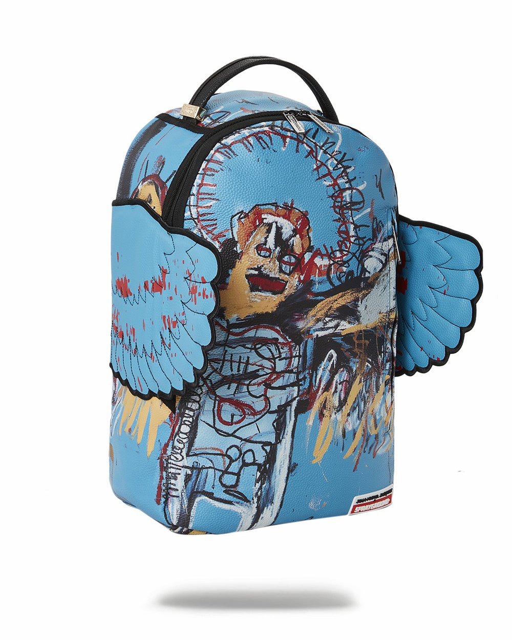 OFFICIAL BASQUIAT UNTITLED (FALLEN ANGEL) 1981 WING BACKPACK (DLXV) | Sprayground Outlets