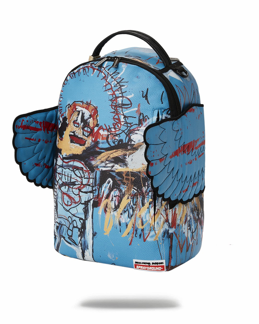 OFFICIAL BASQUIAT UNTITLED (FALLEN ANGEL) 1981 WING BACKPACK (DLXV) | Sprayground Outlets