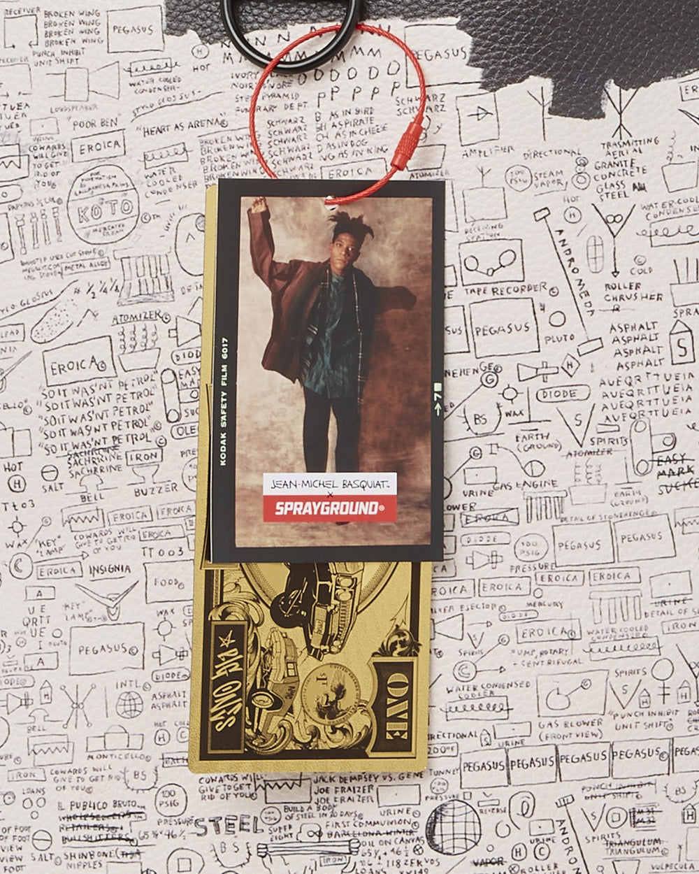 OFFICIAL BASQUIAT PEGASUS 1987 LOFT TOTE | Sprayground Bargain