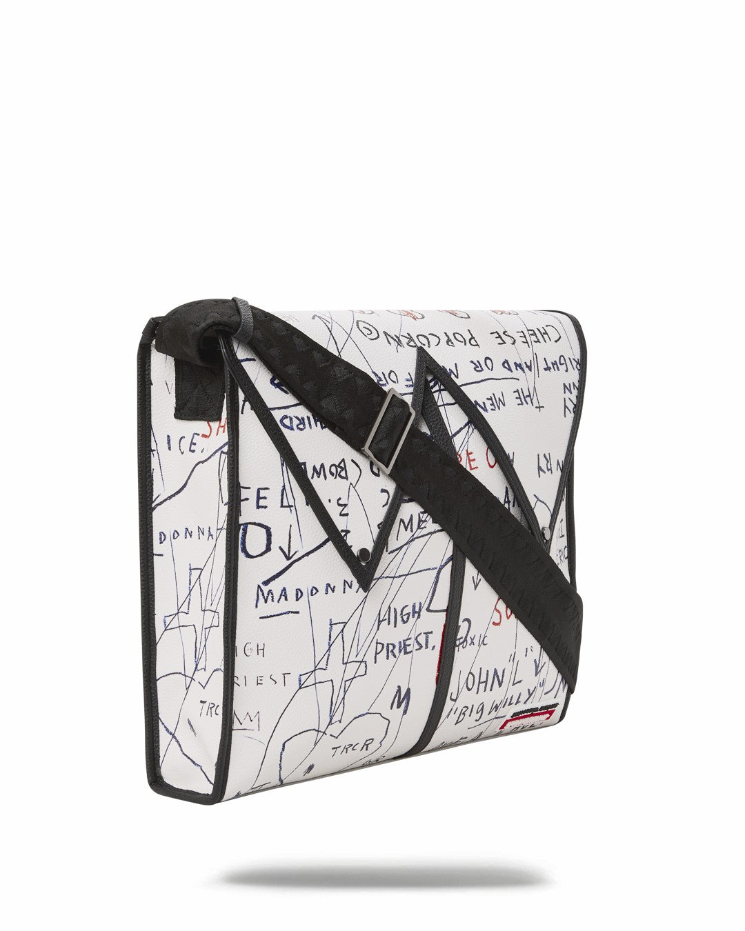 OFFICIAL BASQUIAT UNTITLED (CHEESE POPCORN) 1983 SLING MESSENGER | Sprayground Savings