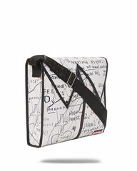 OFFICIAL BASQUIAT UNTITLED (CHEESE POPCORN) 1983 SLING MESSENGER | Sprayground Savings