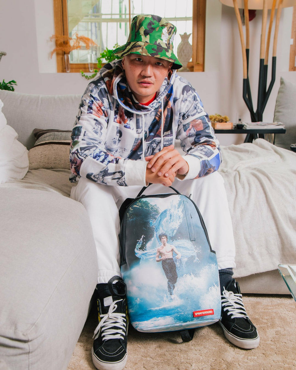 BRUCE LEE WATER DRAGON BACKPACK (DLXV) | Sprayground On Sale