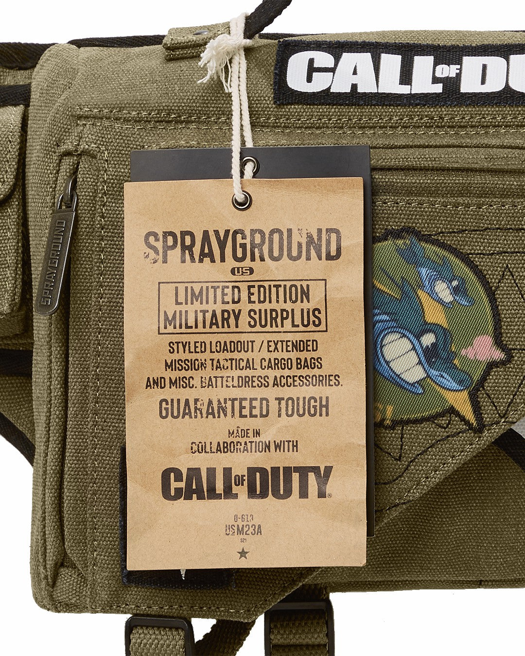 CALL OF DUTY NEVER BACK DOWN CROSSBODY | Sprayground Bargain