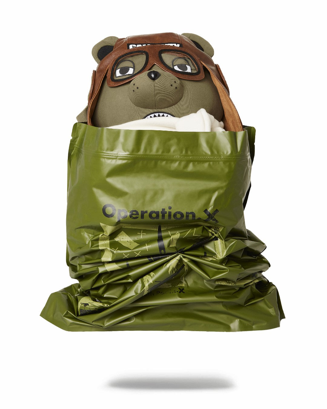 CALL OF DUTY AVIATOR FEARLESS MONEYBEAR TEDDYBEAR BACKPACK | Sprayground Savings