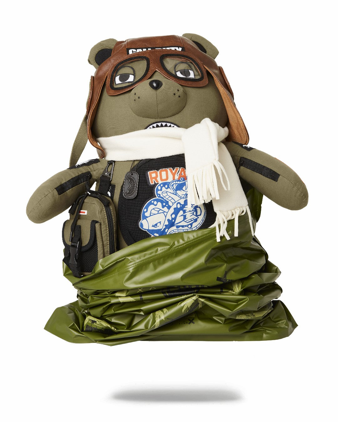 CALL OF DUTY AVIATOR FEARLESS MONEYBEAR TEDDYBEAR BACKPACK | Sprayground Savings