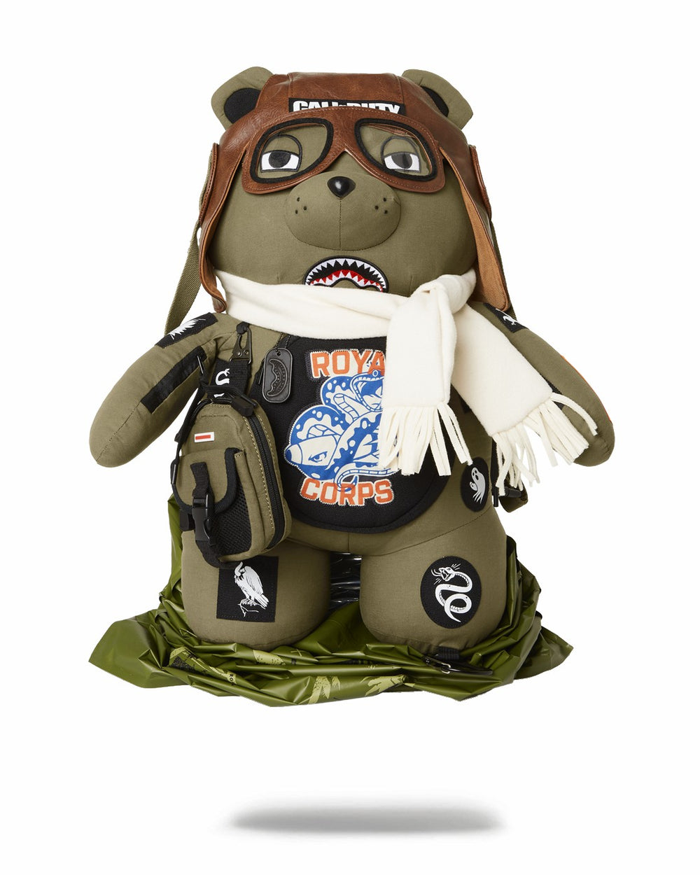 CALL OF DUTY AVIATOR FEARLESS MONEYBEAR TEDDYBEAR BACKPACK | Sprayground Savings