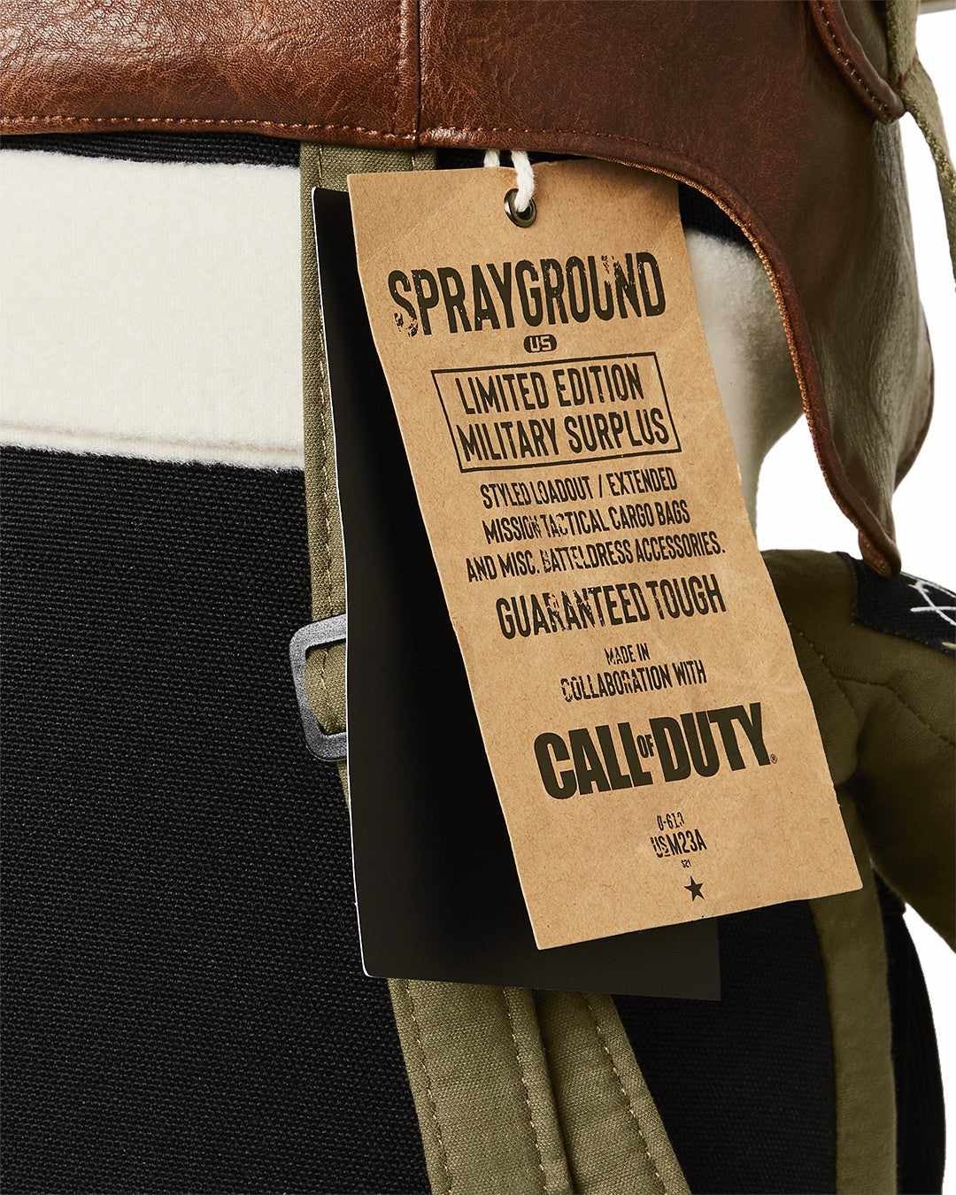 CALL OF DUTY AVIATOR FEARLESS MONEYBEAR TEDDYBEAR BACKPACK | Sprayground Savings