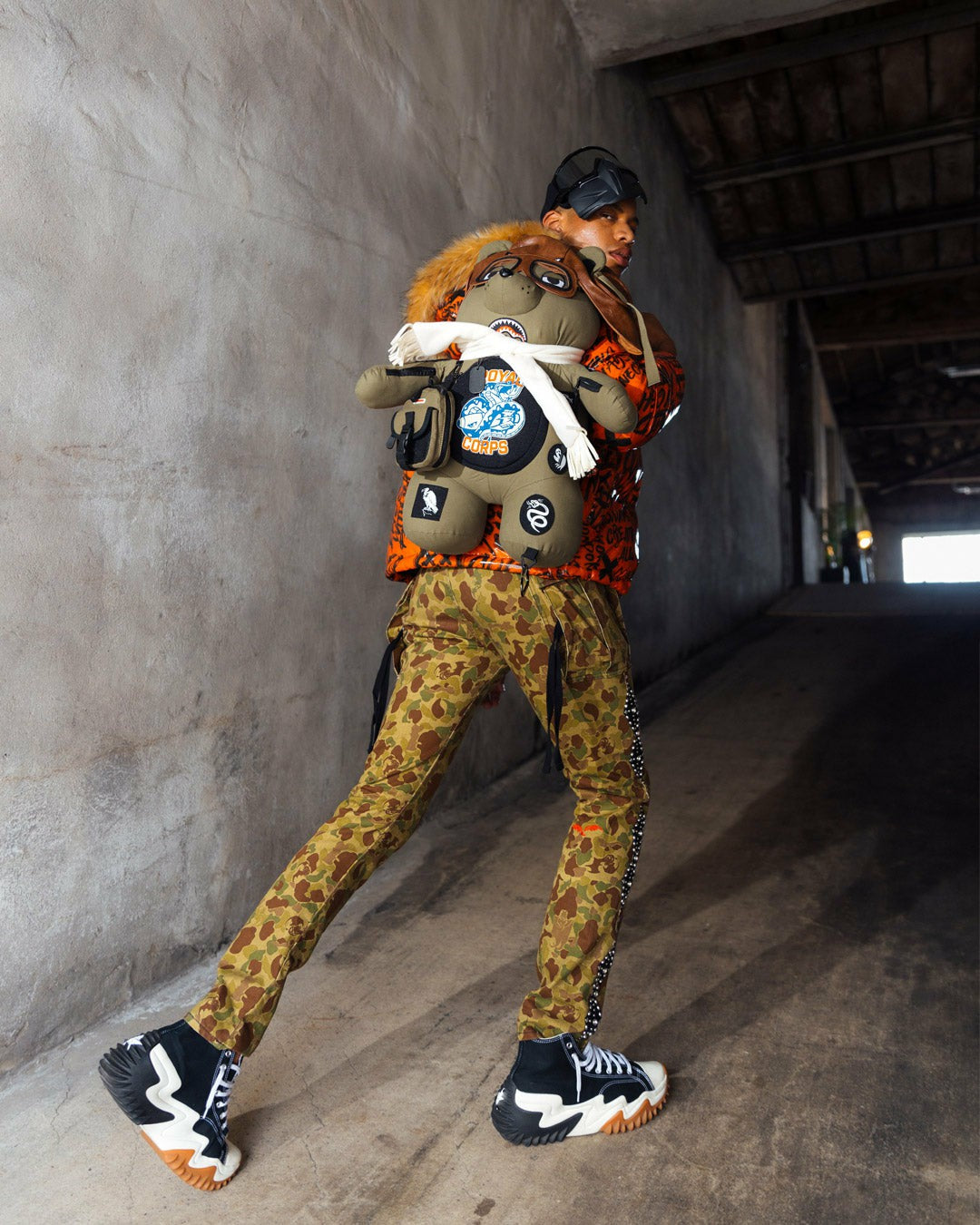 CALL OF DUTY AVIATOR FEARLESS MONEYBEAR TEDDYBEAR BACKPACK | Sprayground Savings