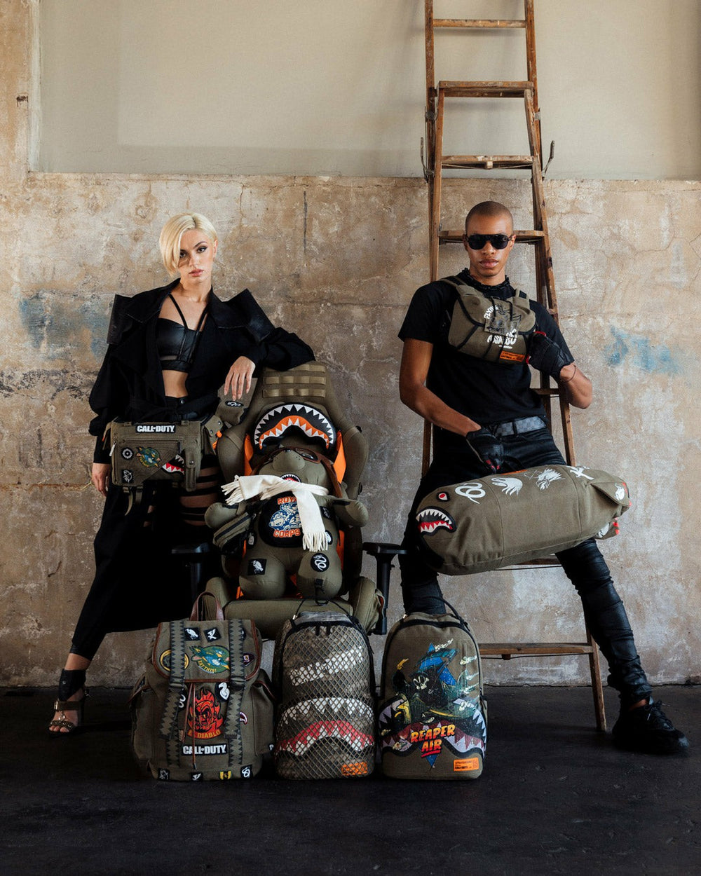 CALL OF DUTY SHARK TORPEDO DUFFLE | Sprayground Discounted
