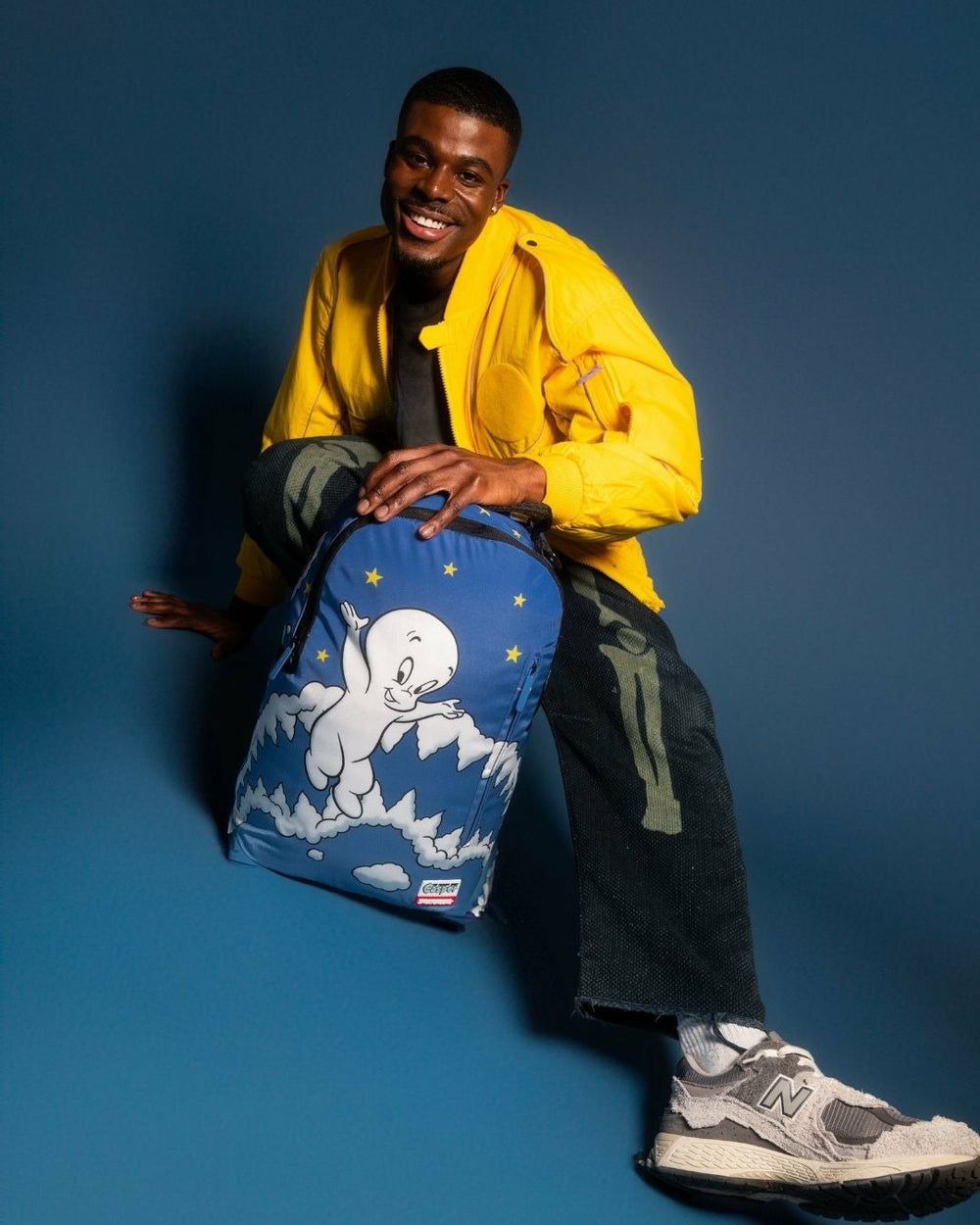 CASPER CLOUDS SHARK DLXSR BACKPACK | Sprayground On Sale