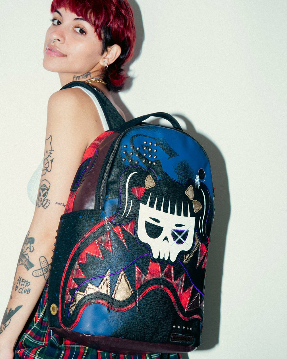 CAZZU ERRORCITO PUNK SHARK BACKPACK | Sprayground Discounted