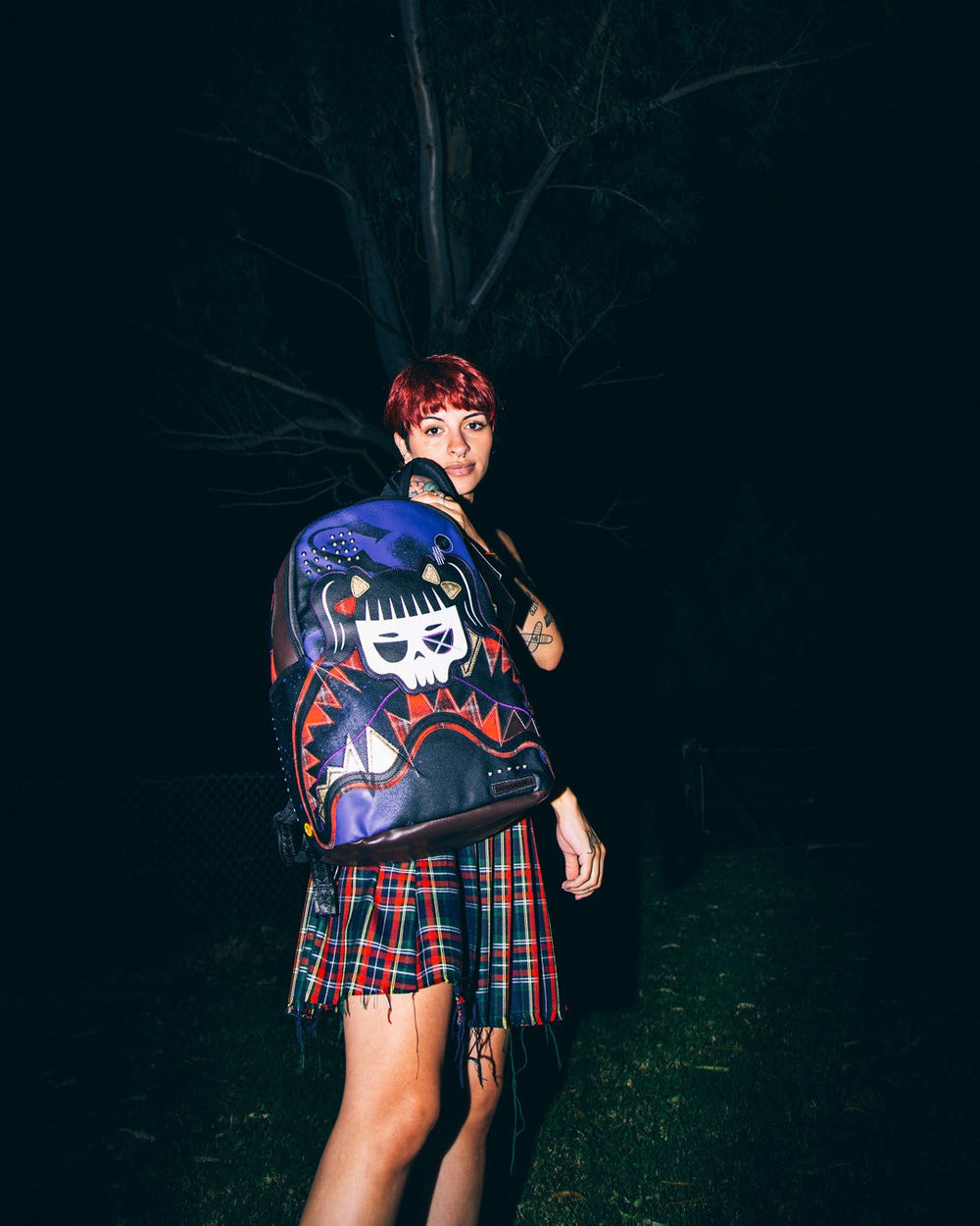 CAZZU ERRORCITO PUNK SHARK BACKPACK | Sprayground Discounted
