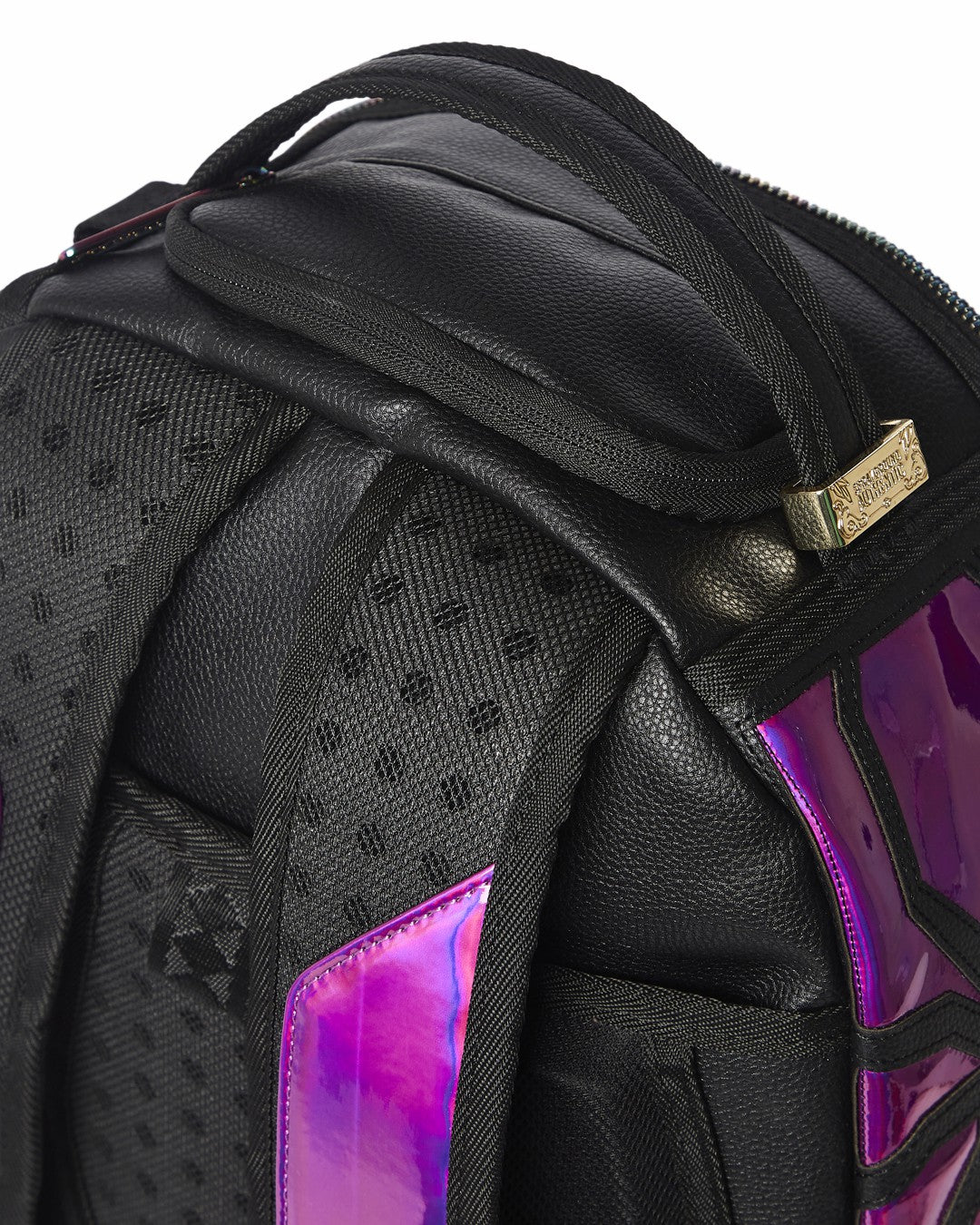 CAZZU IRIDESCENT CUT & SEW SPIDER SKULL SHARK BACKPACK (DLXV) | Sprayground Value Deal