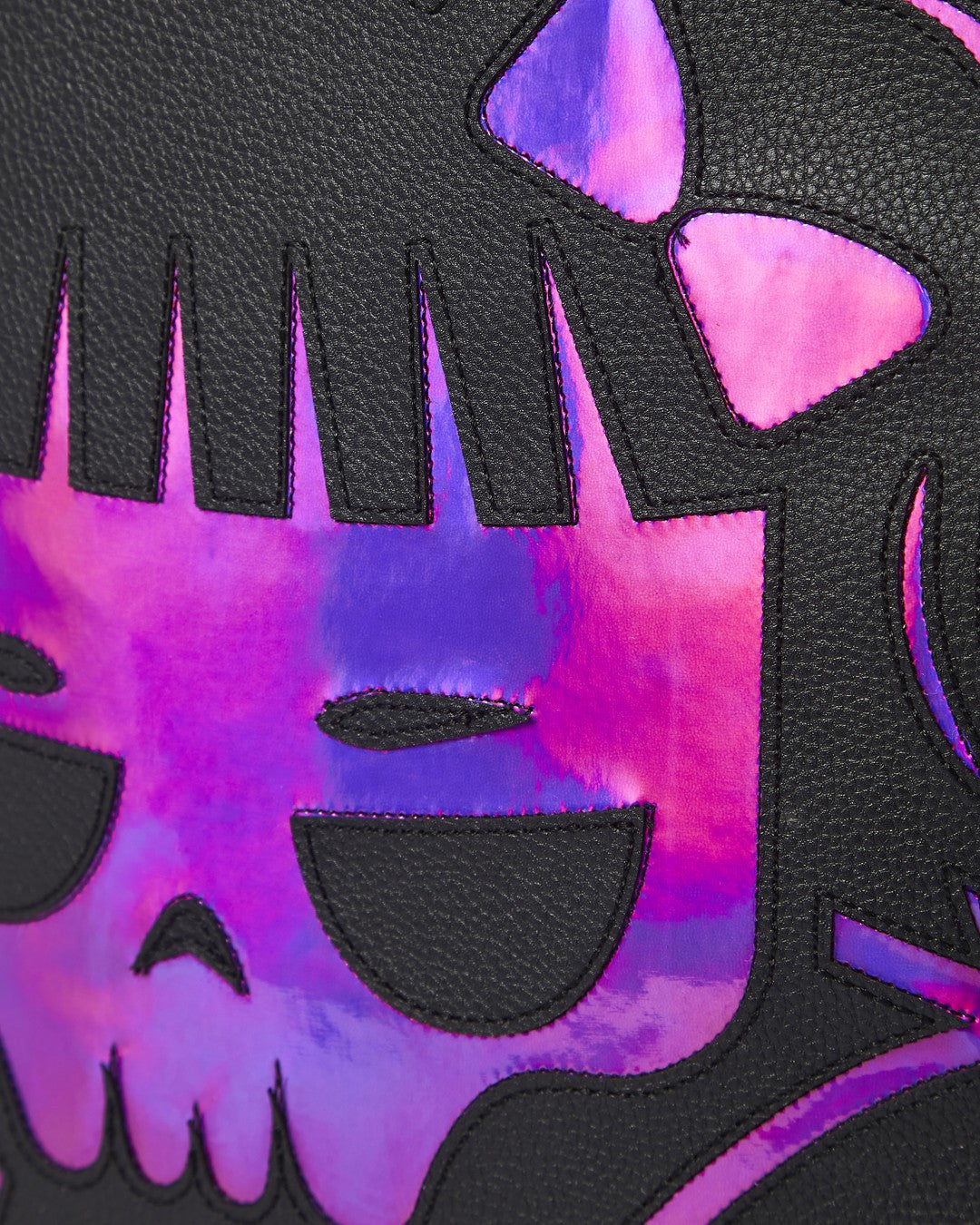 CAZZU IRIDESCENT CUT & SEW SPIDER SKULL SHARK BACKPACK (DLXV) | Sprayground Value Deal