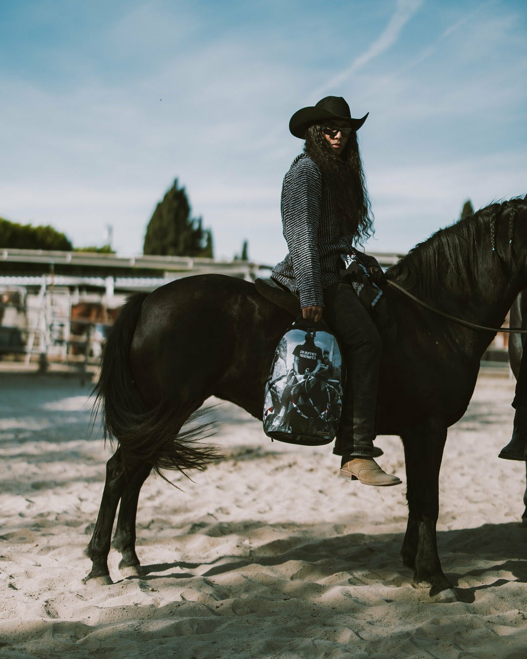 COMPTON COWBOYS RIDE ALONE BACKPACK | Sprayground Outlets