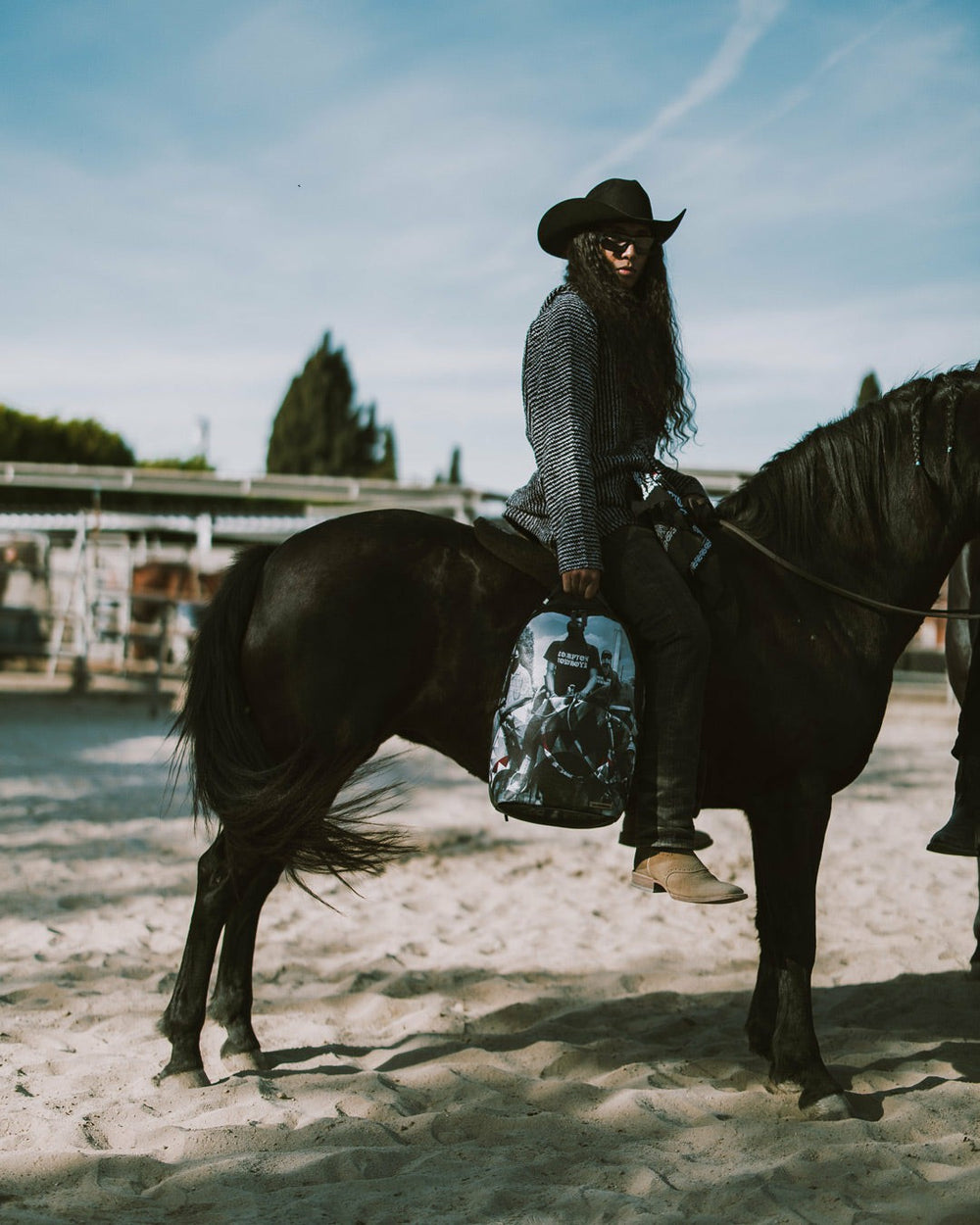 COMPTON COWBOYS RIDE ALONE BACKPACK | Sprayground Outlets