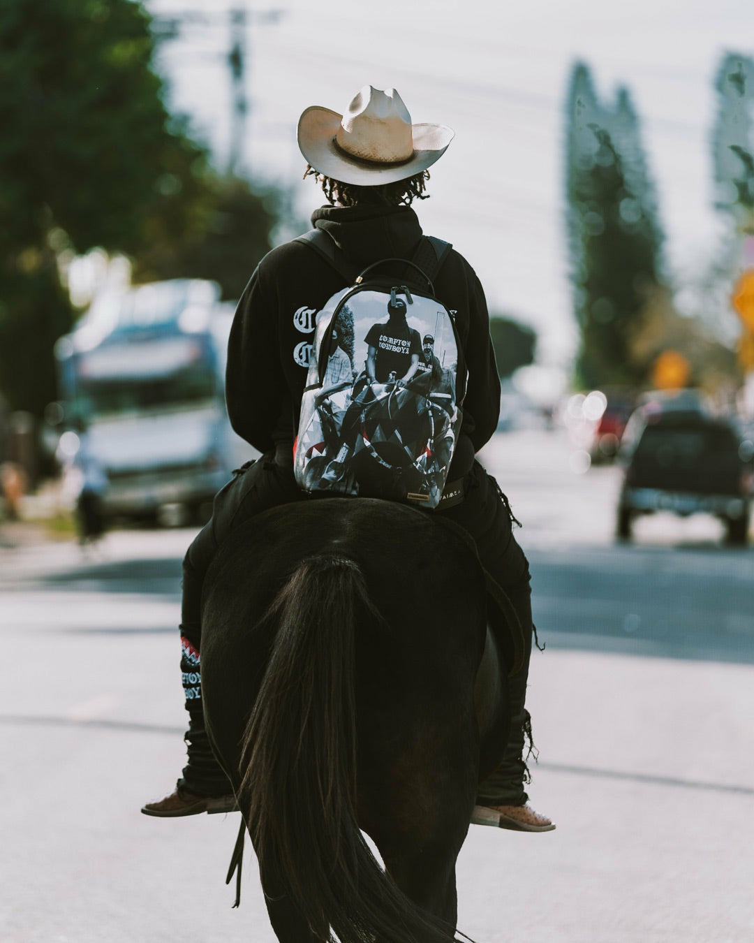 COMPTON COWBOYS RIDE ALONE BACKPACK | Sprayground Outlets