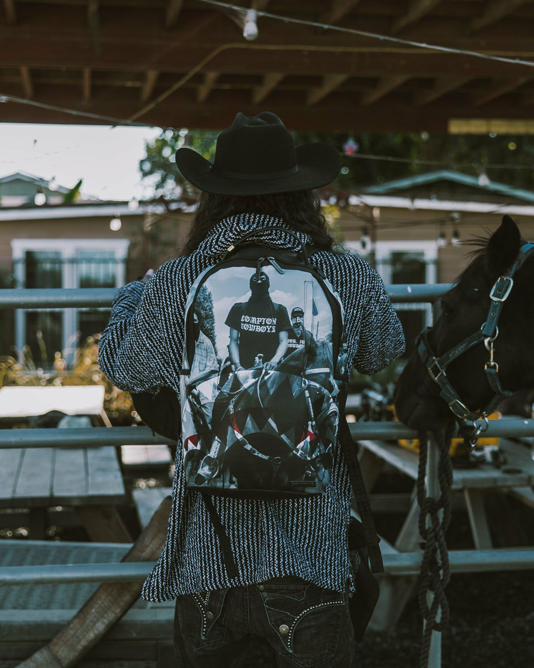 COMPTON COWBOYS RIDE ALONE BACKPACK | Sprayground Outlets