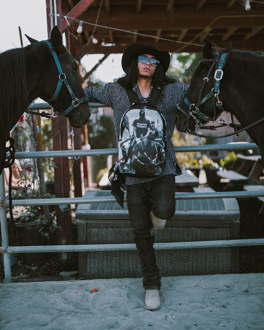 COMPTON COWBOYS RIDE ALONE BACKPACK | Sprayground Outlets
