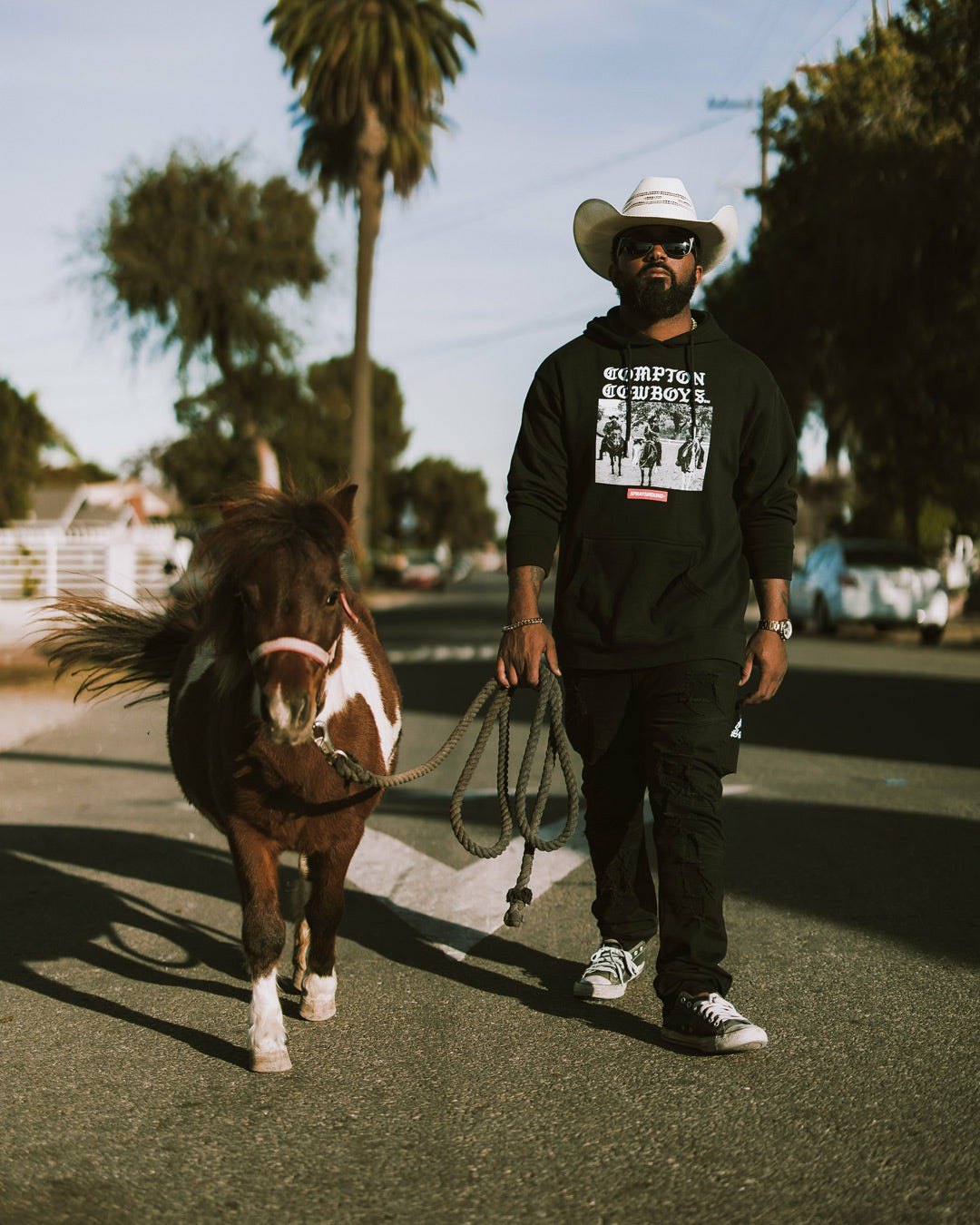 COMPTON COWBOYS CITY RIDERS HOODY | Sprayground Savings