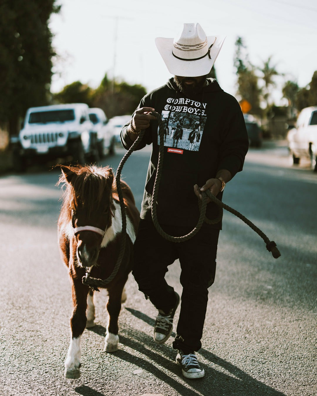 COMPTON COWBOYS CITY RIDERS HOODY | Sprayground Savings