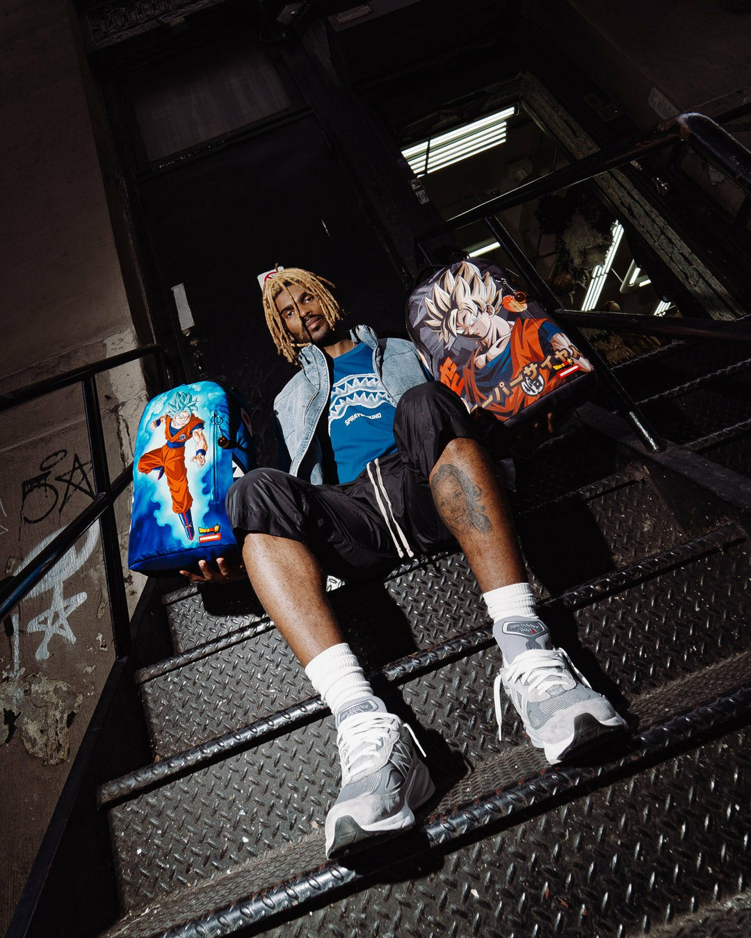 DRAGON BALL SUPER GOKU KAMEHAMEHA DLXSR BACKPACK | Sprayground Exclusive Deal