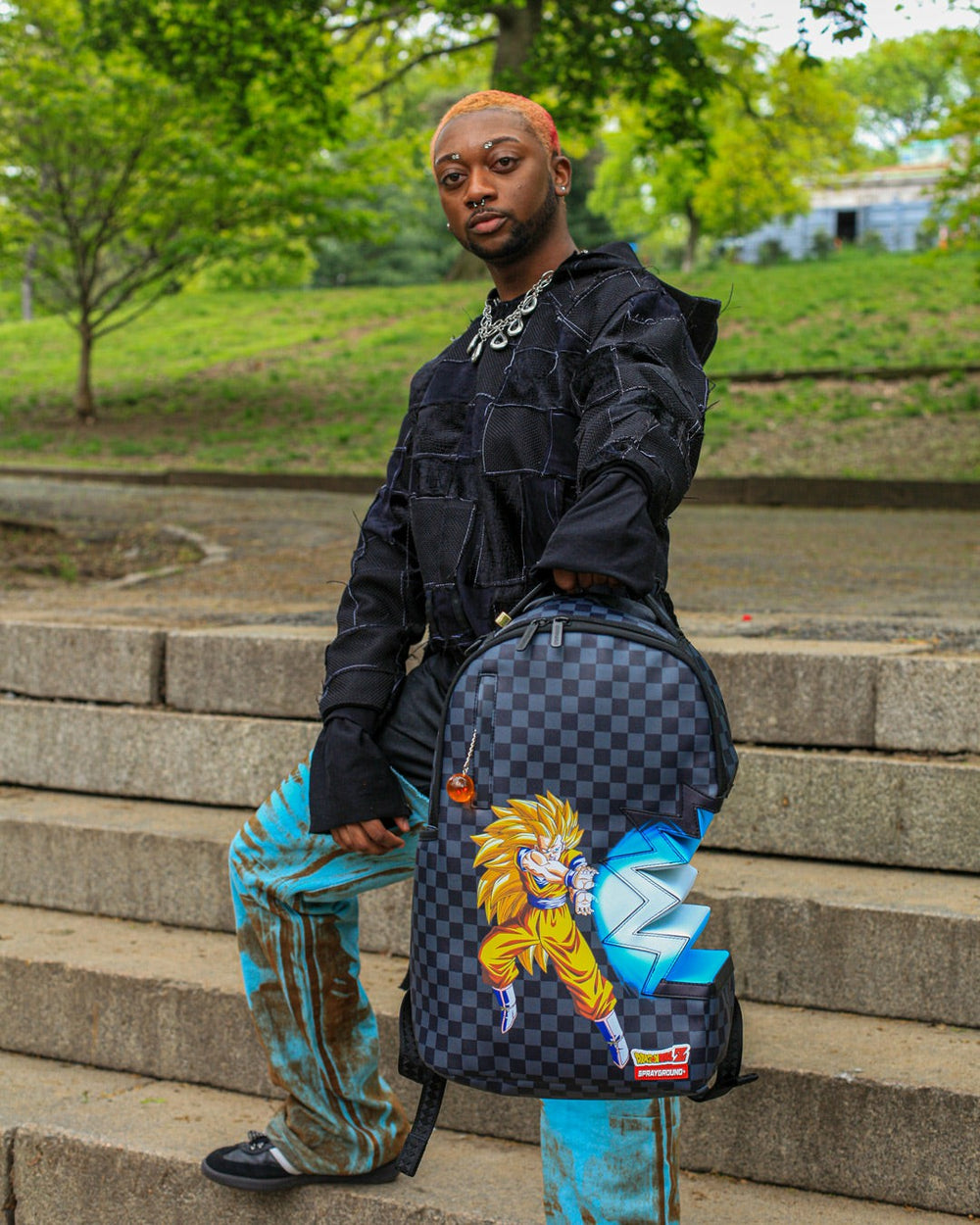 DRAGON BALL Z KAMEHAMEHA SHARK BITE BACKPACK (DLXV) | Sprayground Sale