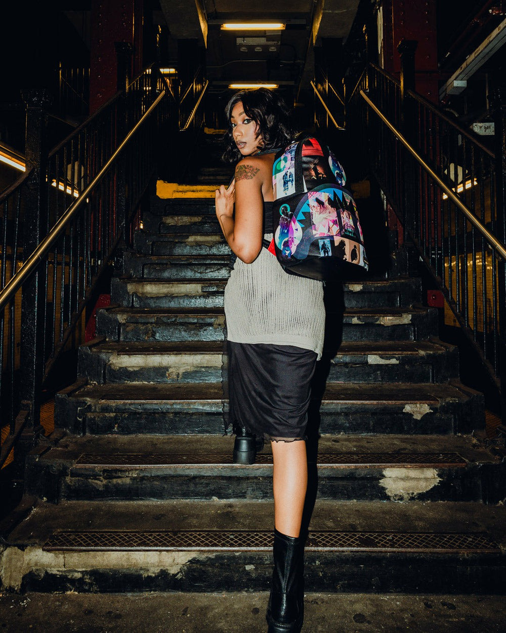DUNE COLLAGE BACKPACK | Sprayground Hot Deal