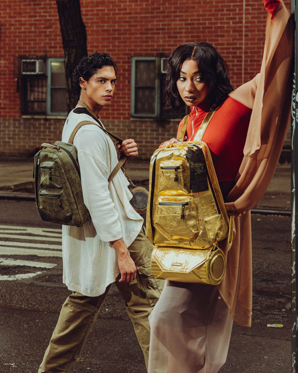 DUNE FREMKIT BACKPACK + CROSSBODY (DESERT SPICE) | Sprayground Special Offer