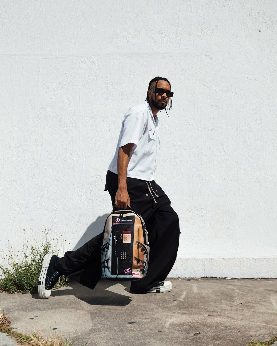 EXIT NYC PAYPHONE BACKPACK | Sprayground On Sale