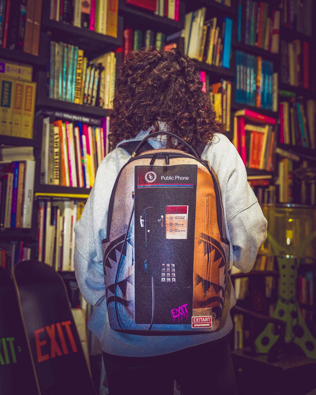 EXIT NYC PAYPHONE BACKPACK | Sprayground On Sale